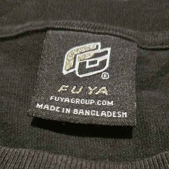 FUYA - In Doe We Trust shirt 3XL beaded sparkle glitter hip hop RARE graphic tee - Picture 4 of 9